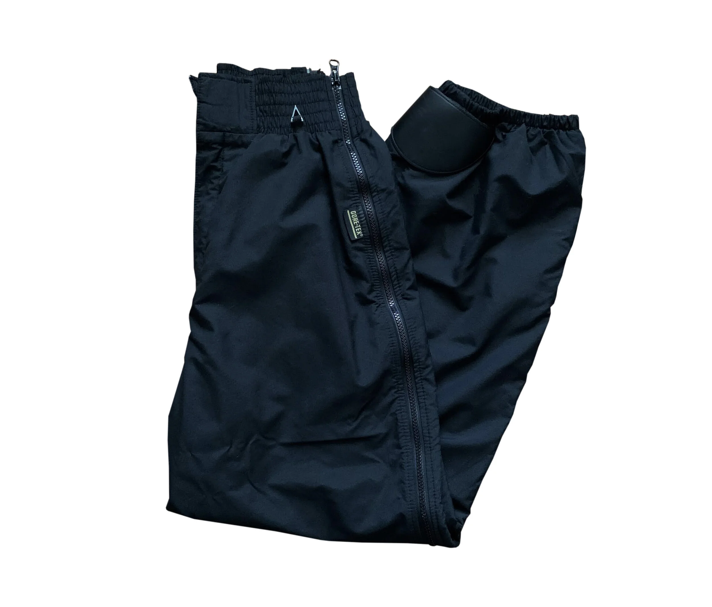 パンツ goar black zipper waisted pants L goar black zipper waisted pants L